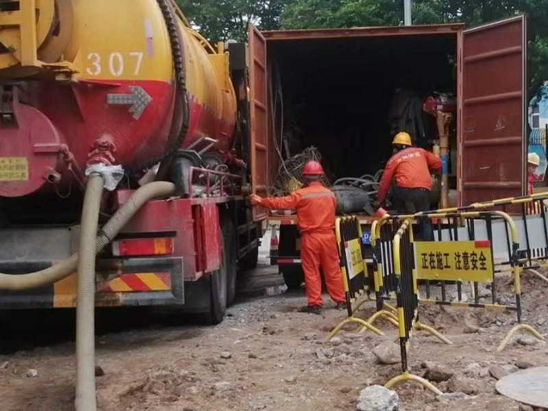 天津开发区清理化粪池 河道污水处理 抽泥浆吸粪
