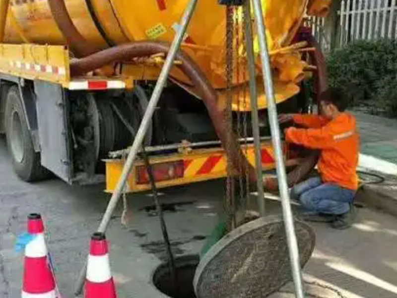 开发区工地抽粪 专业清掏污水池 高压清洗下水道